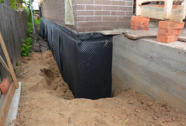 Happy homeowners after waterproofing job in Gordonsville